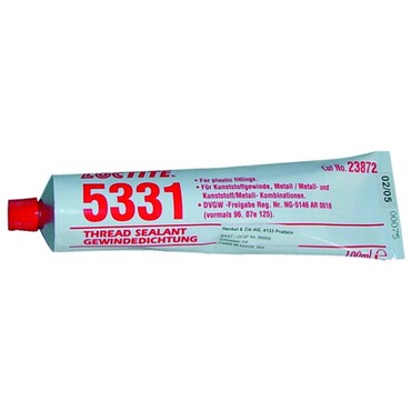 5331 - Thread sealing agent for synthetic threads and combinations of metal on metal and synthetic on metal